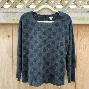 Cashmere Polka Dotted Sweater - Size Medium